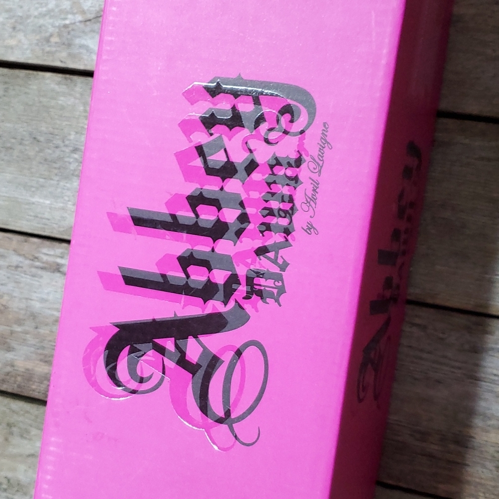 Abbey Dawn by Avril Lavigne Rebel Yell Punk Flattie in Hot Pink, skull - Picture 15 of 15